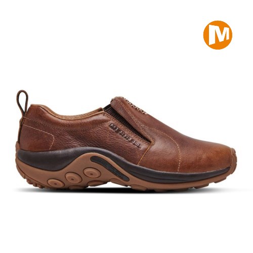 Merrell Jungle Moc Crafted Slip-On Schuhe Herren DunkelBraun [DE-QVADP]